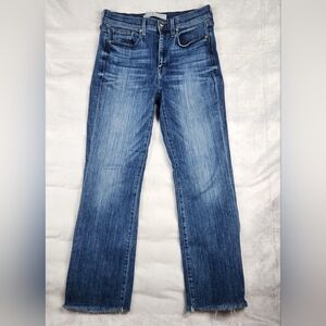 AYR The Pop Jeans Womens Size 29 Straight Leg High Rise Blue Denim Pants